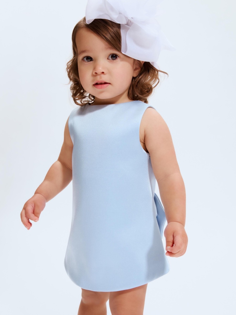 NWT Bardot Junior Baby Olivia Dress In Steel Blue